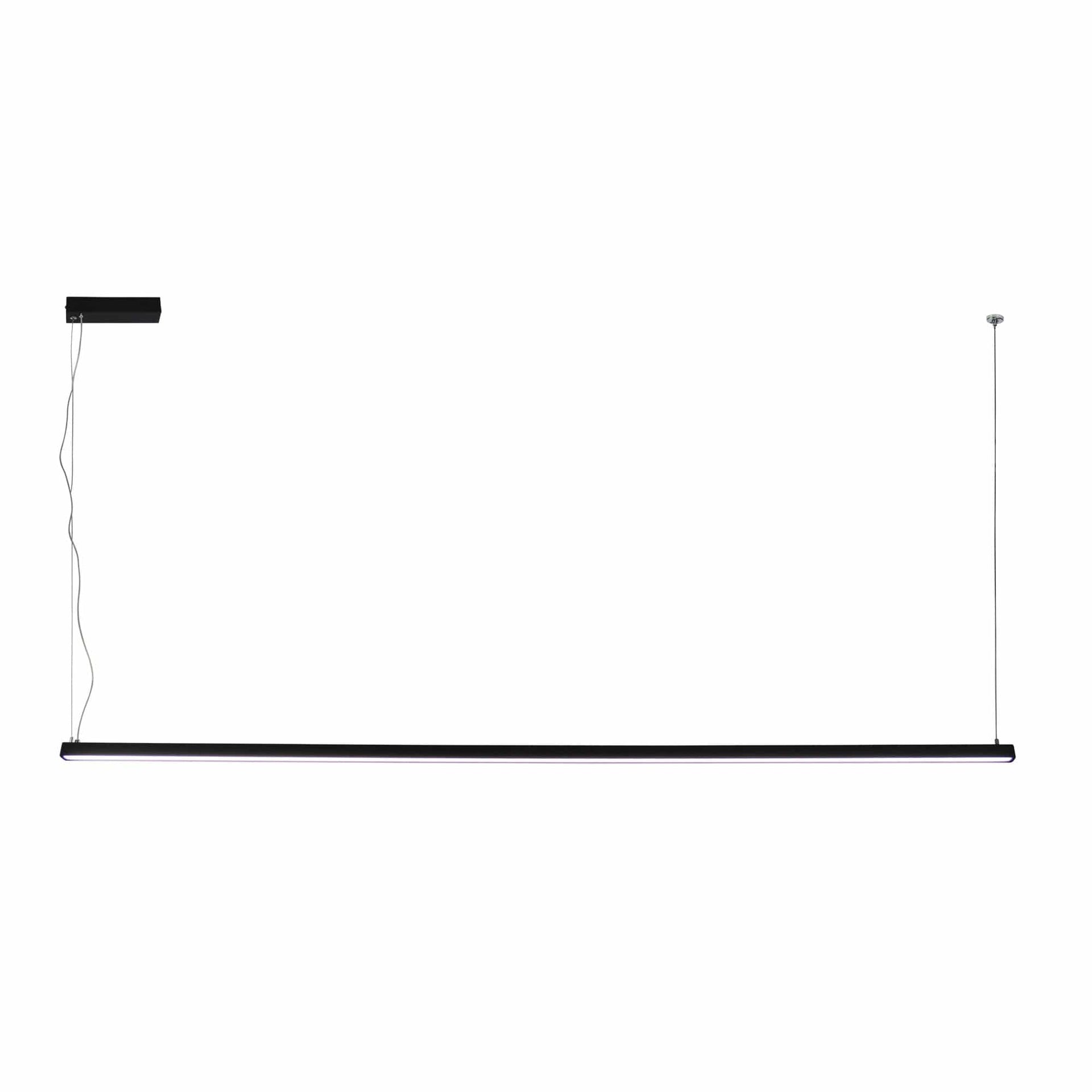 Oriel Lighting Lamp SHARD.1800 4000K Slimline LED Pendant Black