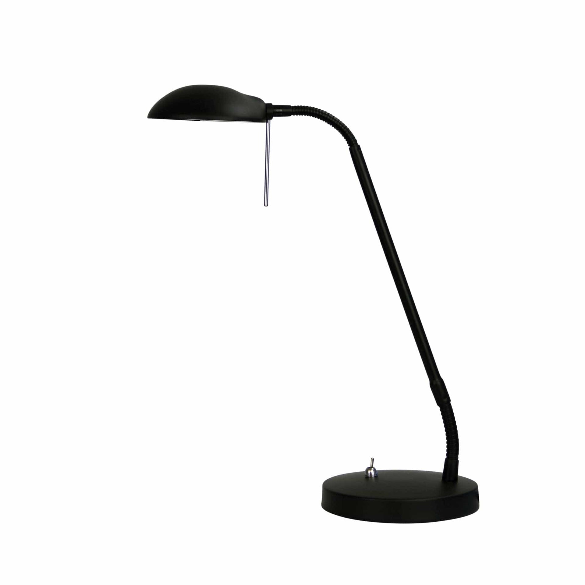 Oriel Lighting Lamp TIMO Black LED Desk Lamp