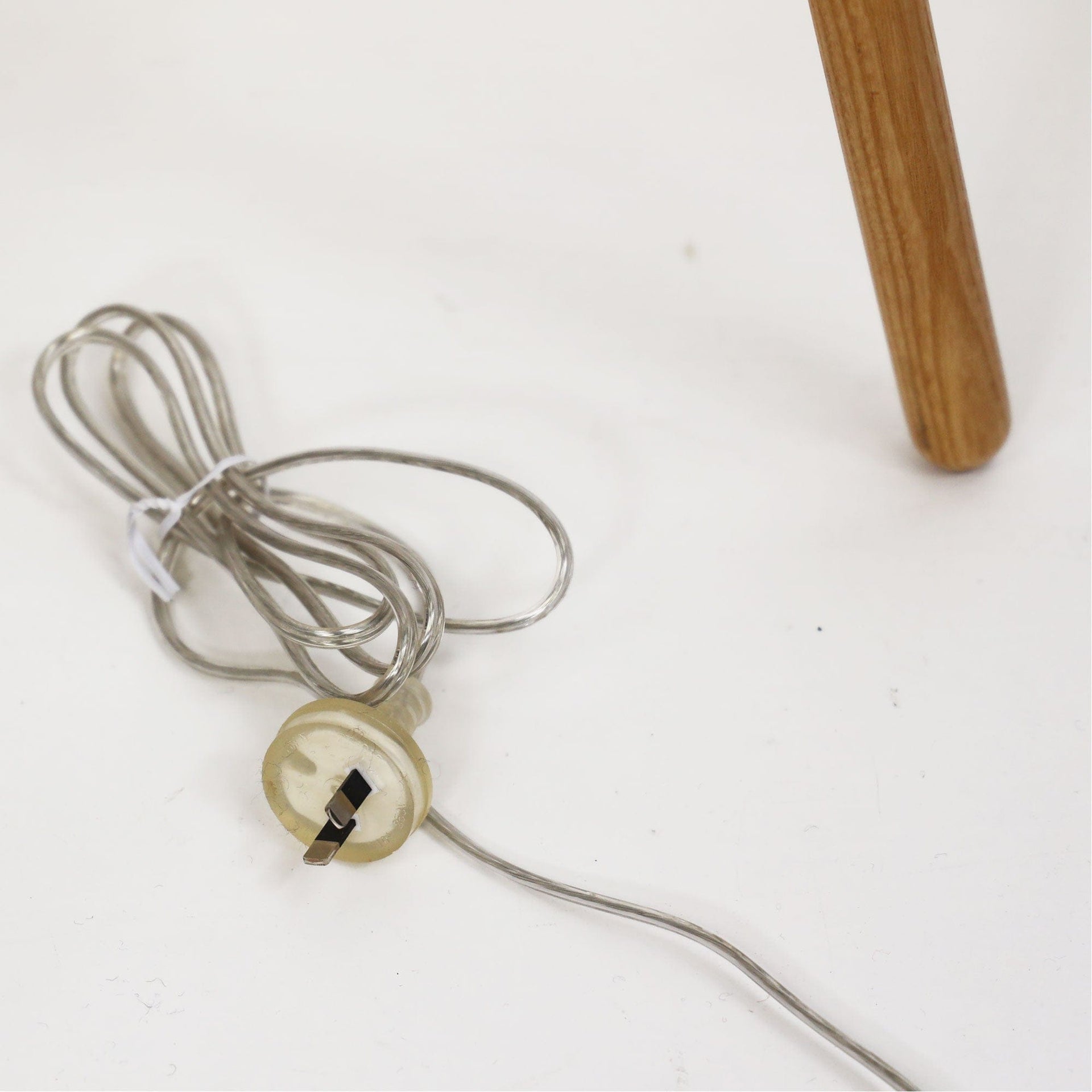 Oriel Lighting Lamp TOFT FLOOR LAMP Functional USB Timber Lamp Base