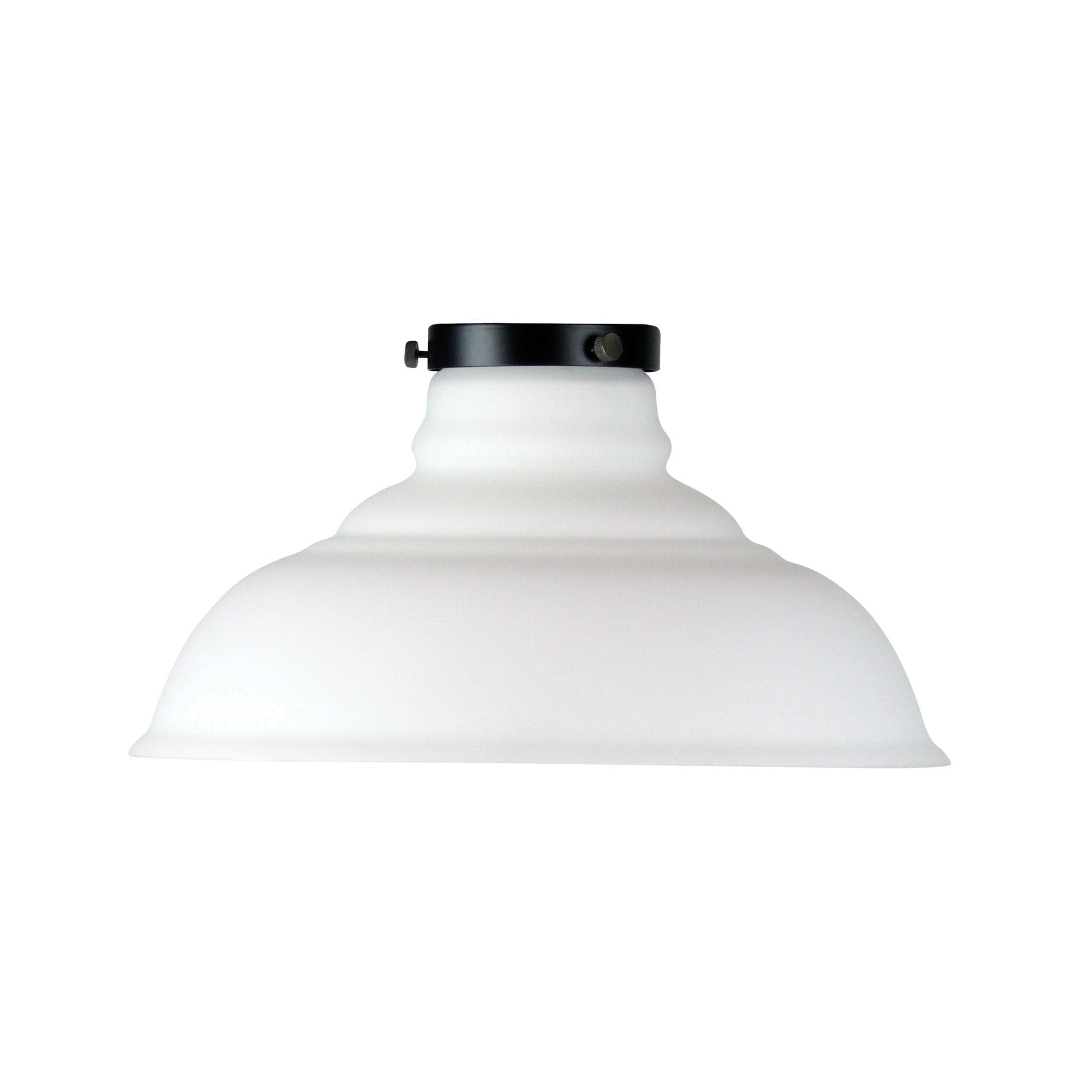 Oriel Lighting Lamp TOLEDO Opal Matt Classic 35cm Opal Glass Shade and Gallery