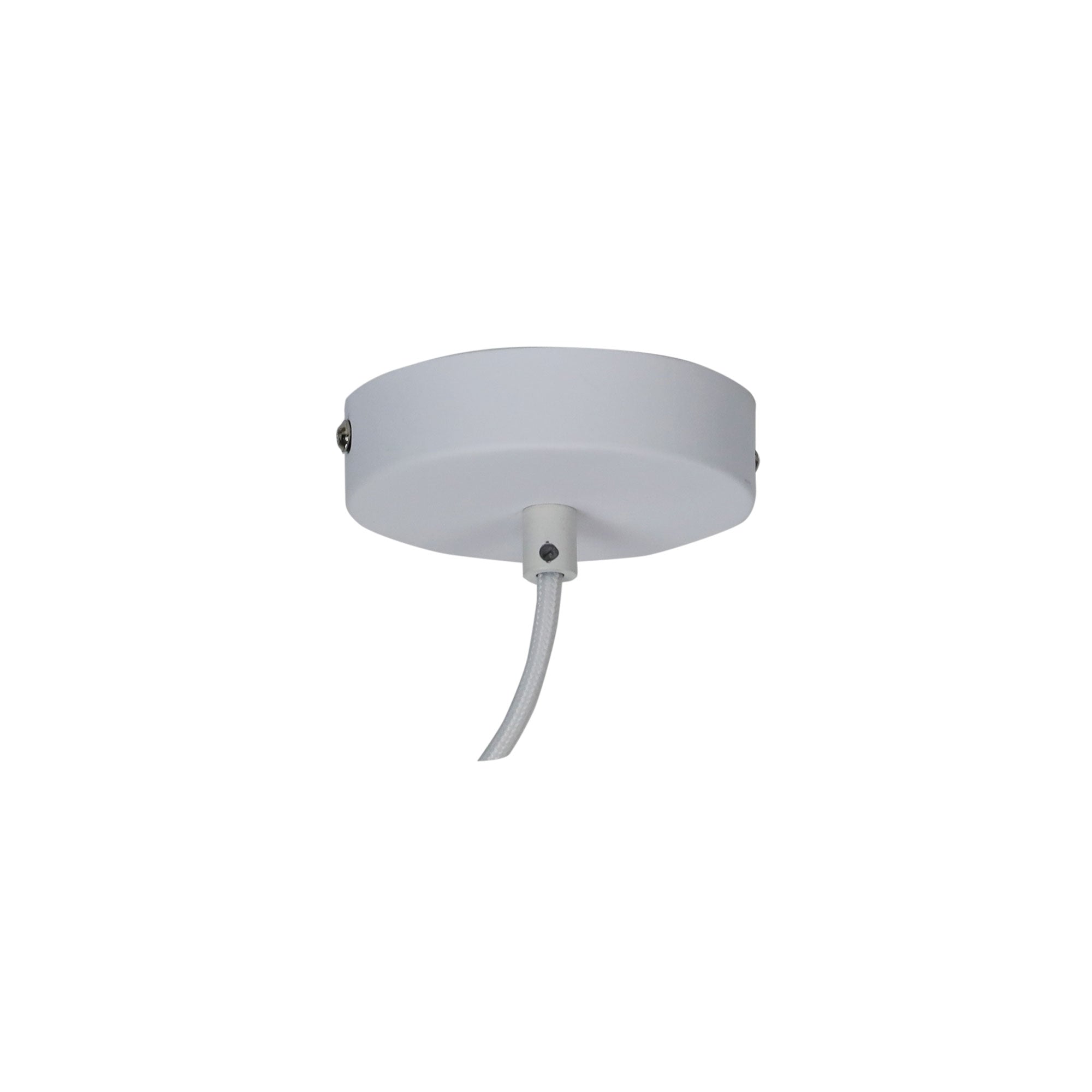 Oriel Lighting Lamp TRIGO.20 WHITE Stylish Conical White Pendant