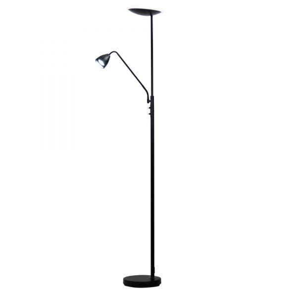 Oriel Lighting Lamp UP2 Mother and Child LED Floor Lamp Black