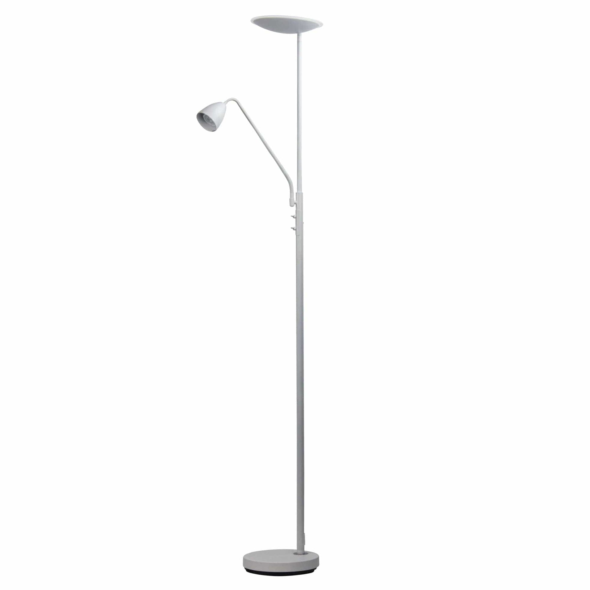 Oriel Lighting Floor Lamp UP2 Mother and Child LED Floor Lamp White