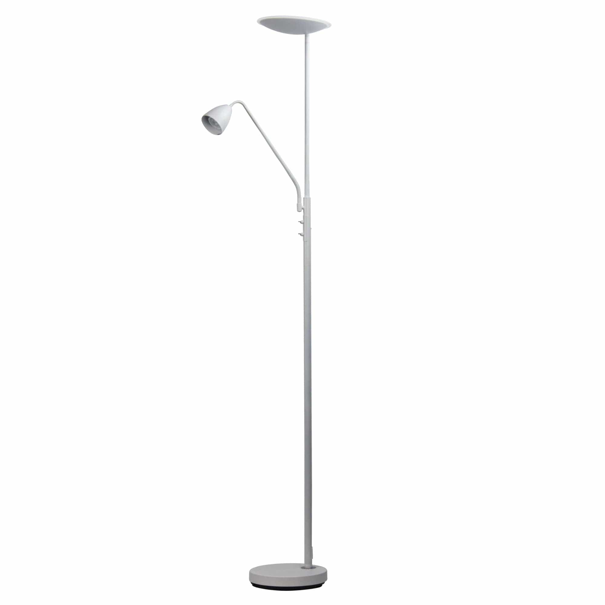 Oriel Lighting Floor Lamp UP2 Mother and Child LED Floor Lamp White
