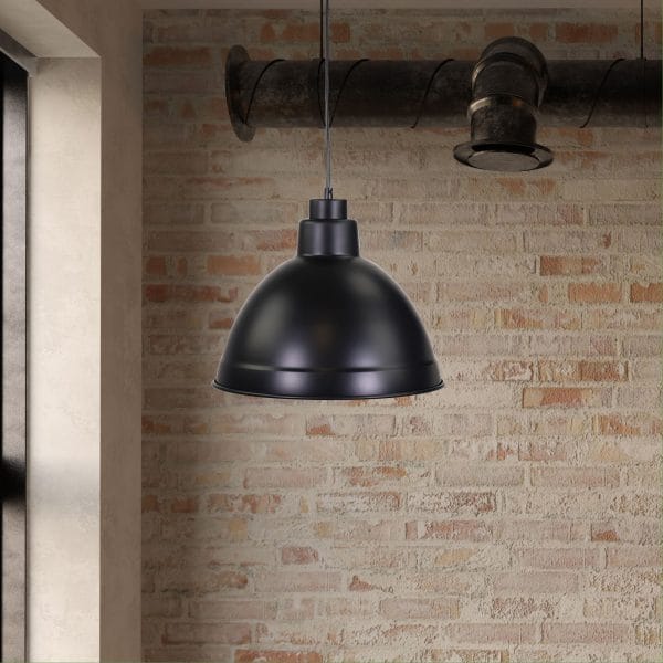 Oriel Lighting Lamp YARD.35 35cm Industrial Style Shade