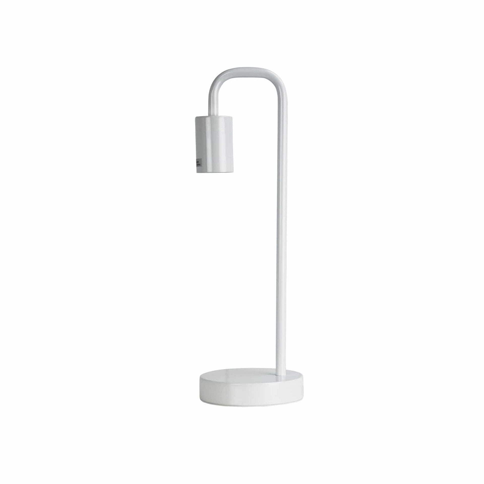 Oriel Lighting Lamp YORK White Table Lamp Base