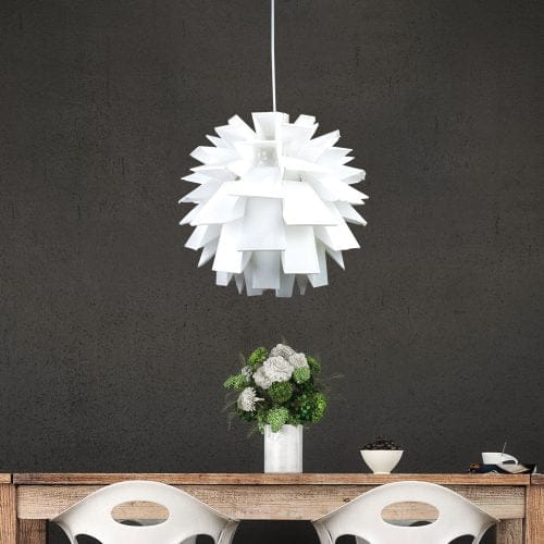 Oriel Lighting Lamp ZIGGY 43cm Acrylic Retro Pendant