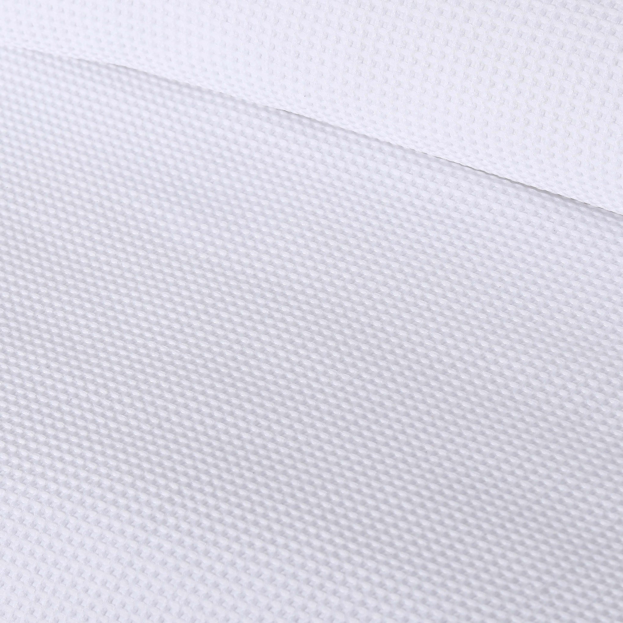 Accessorize Waffle Polyester Quilt Cover Set - White Accessorize