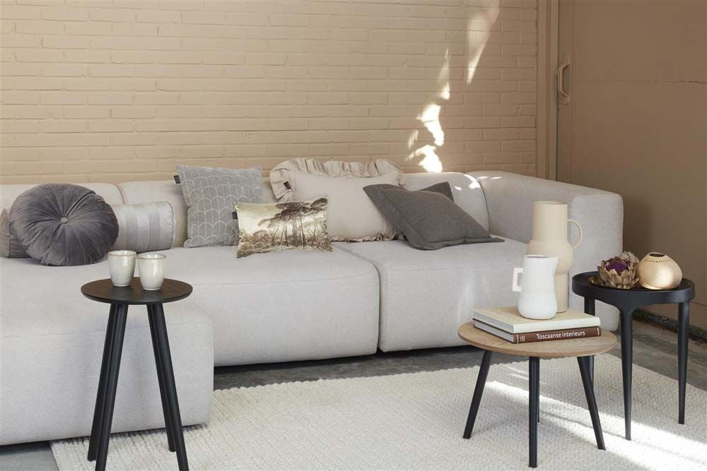 Bedding House Odetta Natural Filled Cushion - 30cm x 50cm Bedding House