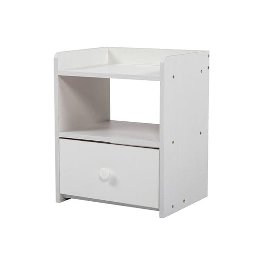 Palermo Bedside Table Bedside Tables Drawers Side Table Bedroom Furniture Nightstand White Unit
