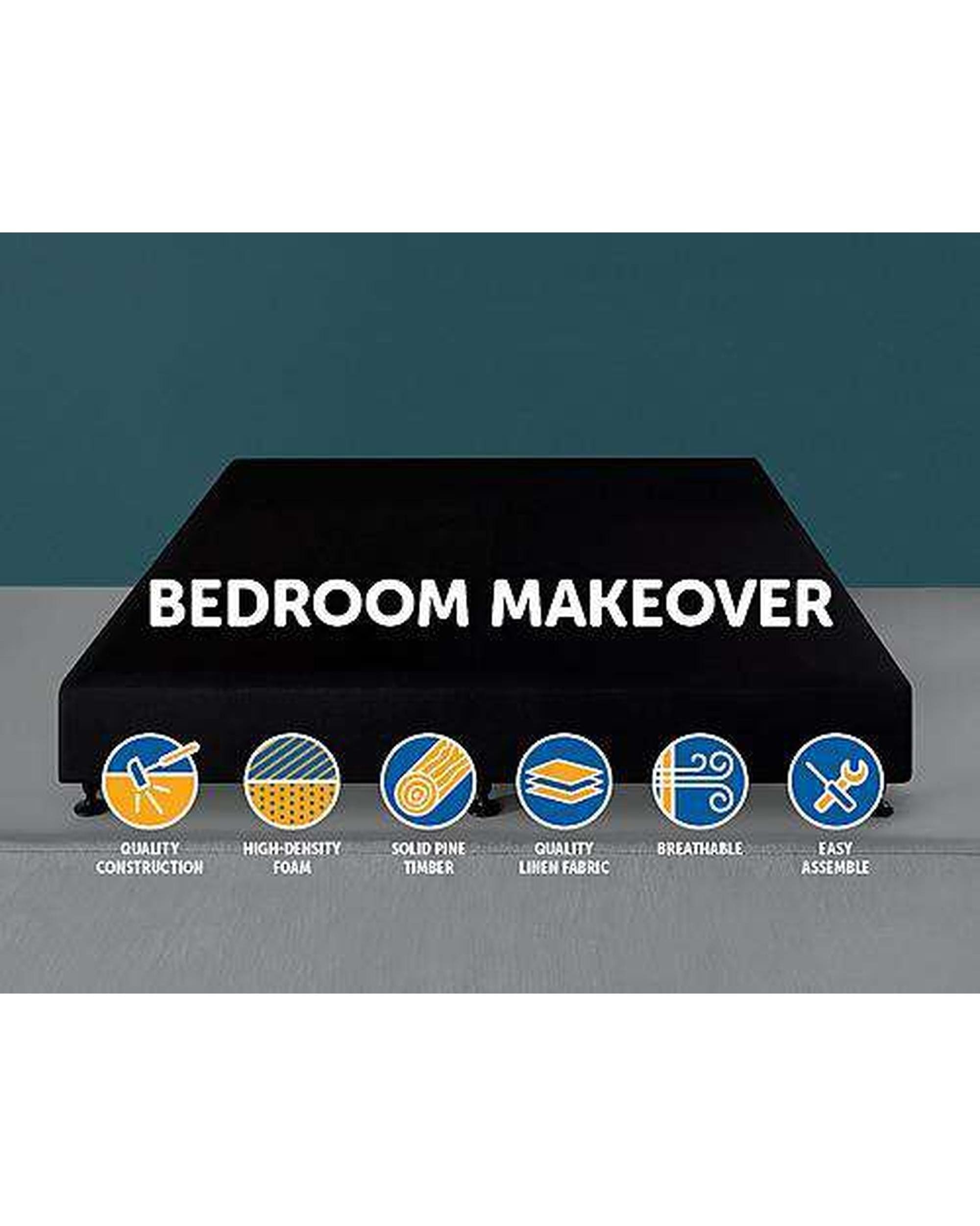 Palermo Base Mattress Base - Midnight Black