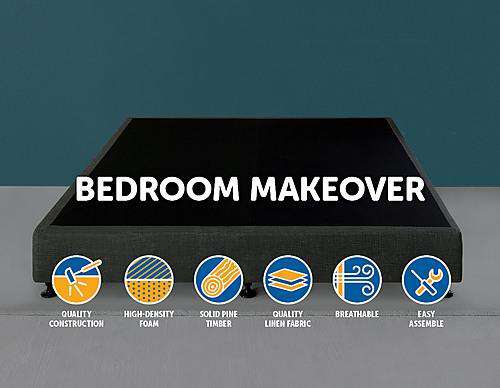 Palermo Base Mattress Base - Platinum Graphite