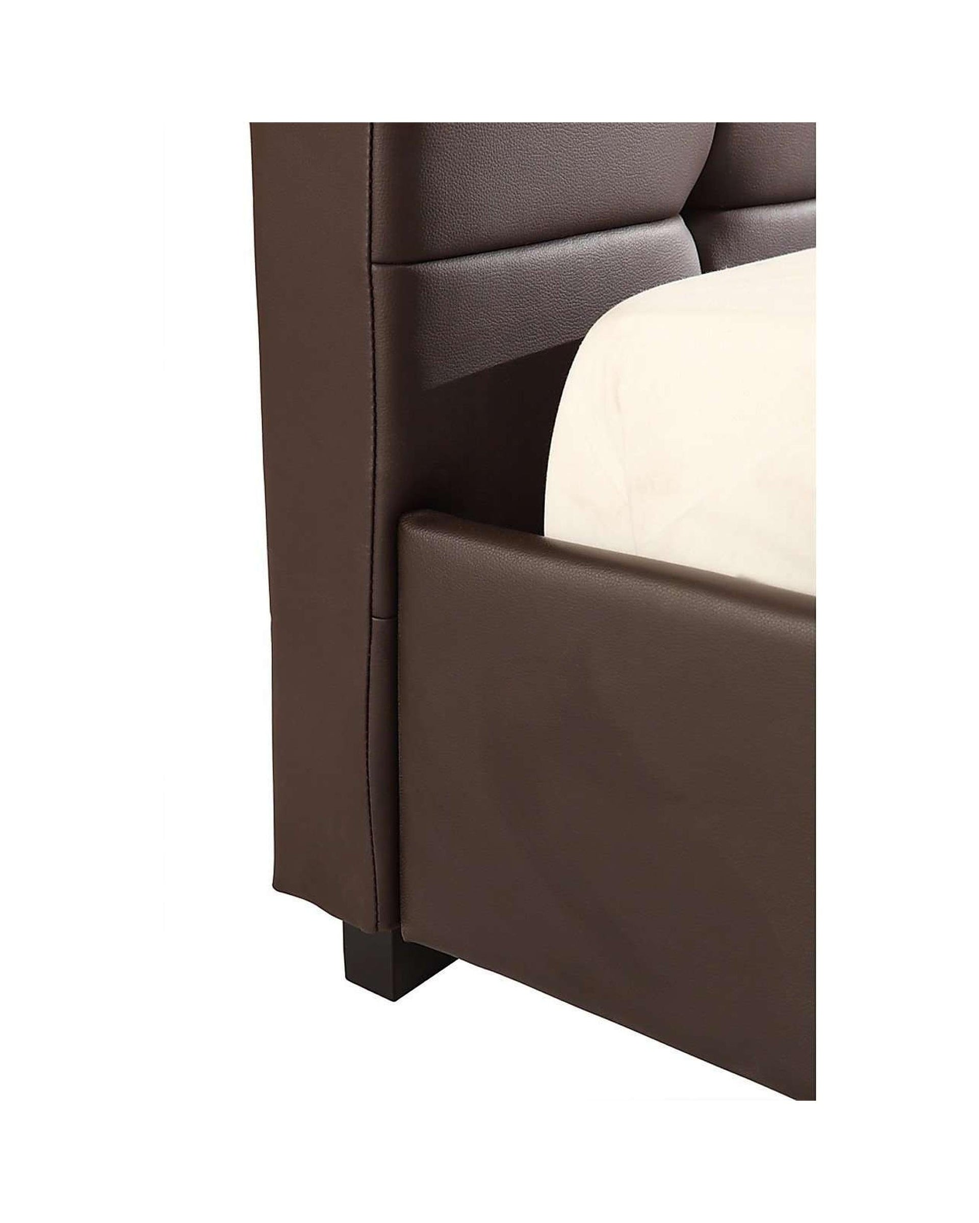 Palermo Bedframe PU Leather Deluxe Bed Frame - 3 Colours