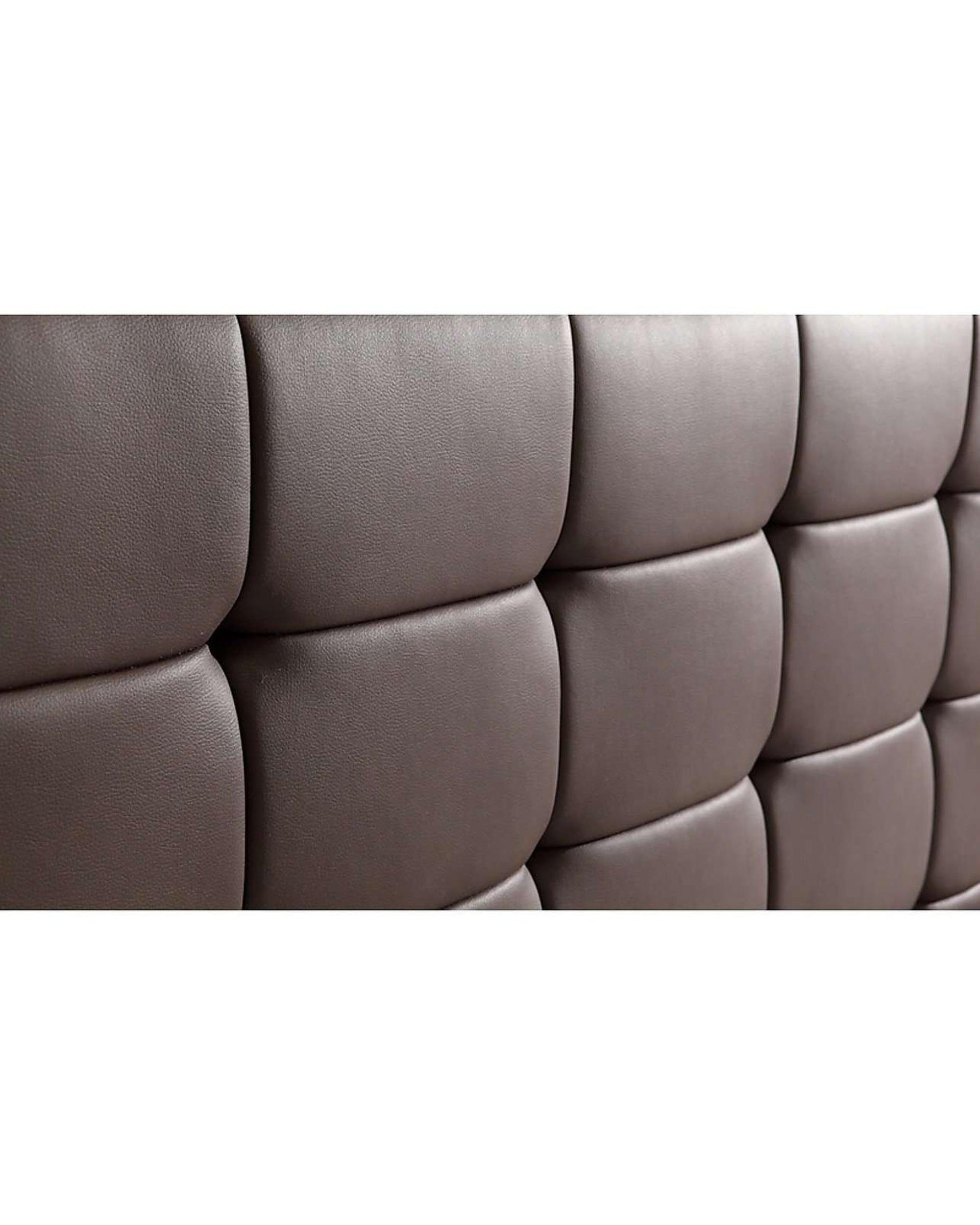 Palermo Bedframe PU Leather Deluxe Bed Frame - 3 Colours