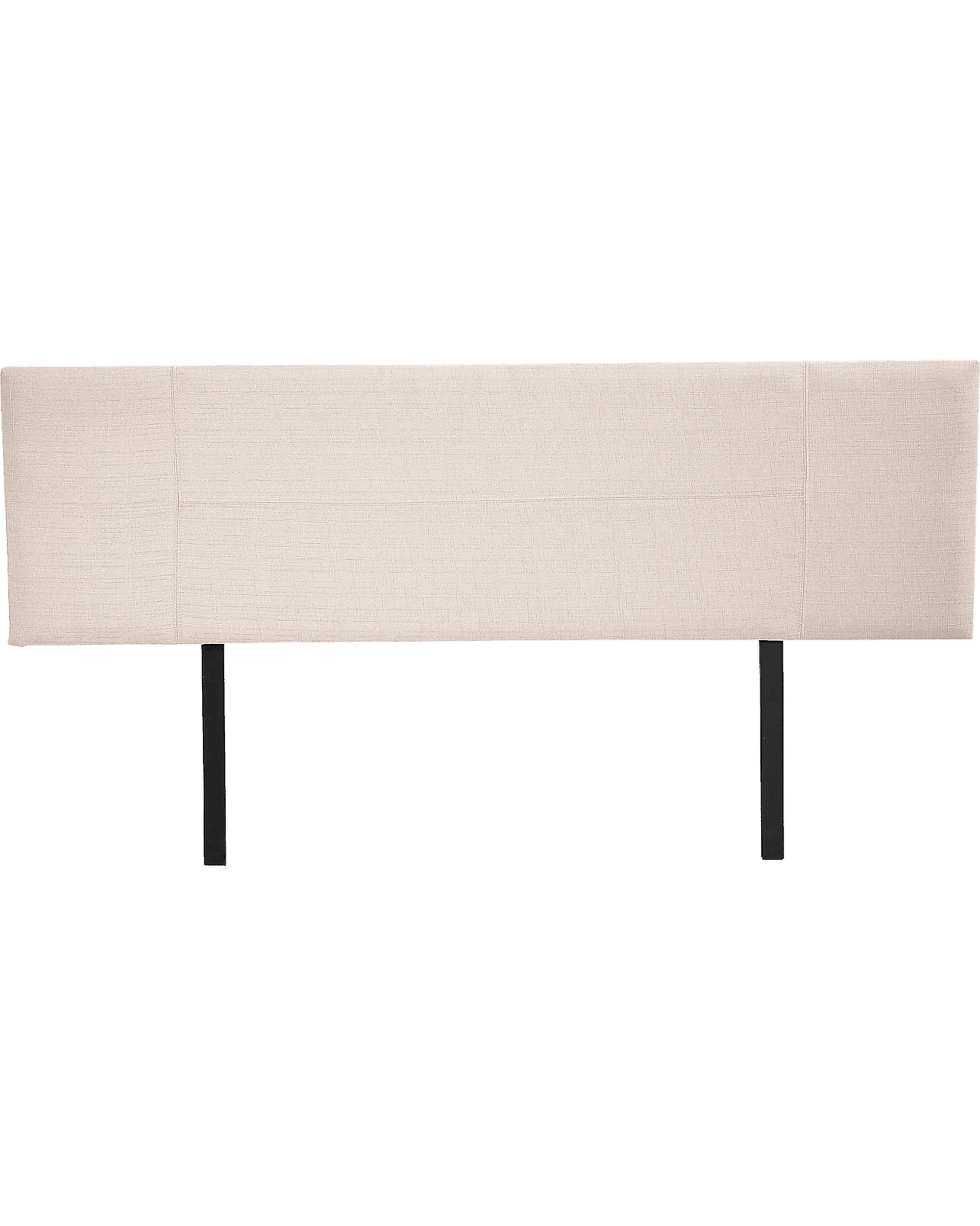 Palermo Bedhead Single / Beige Modern Fabric Linen Bedhead - 2 Colours