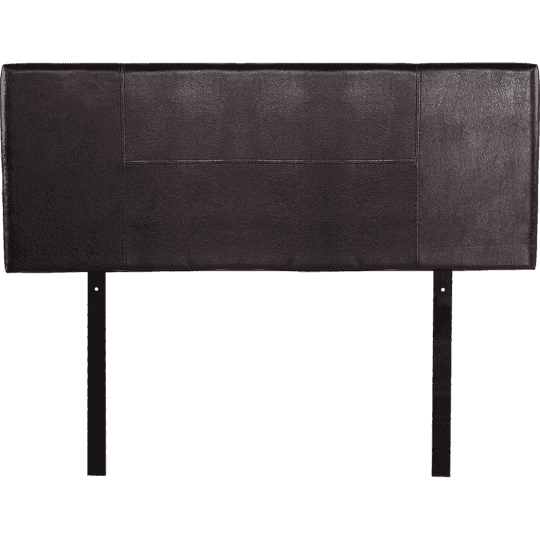Palermo Bedhead Single / Brown Modern PU Leather Bedhead - 3 Colours