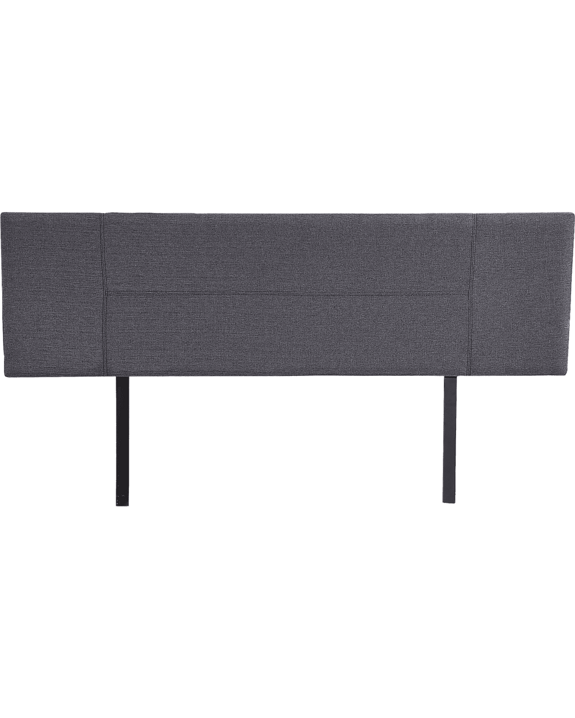 Palermo Bedhead Single / Grey Modern Fabric Linen Bedhead - 2 Colours