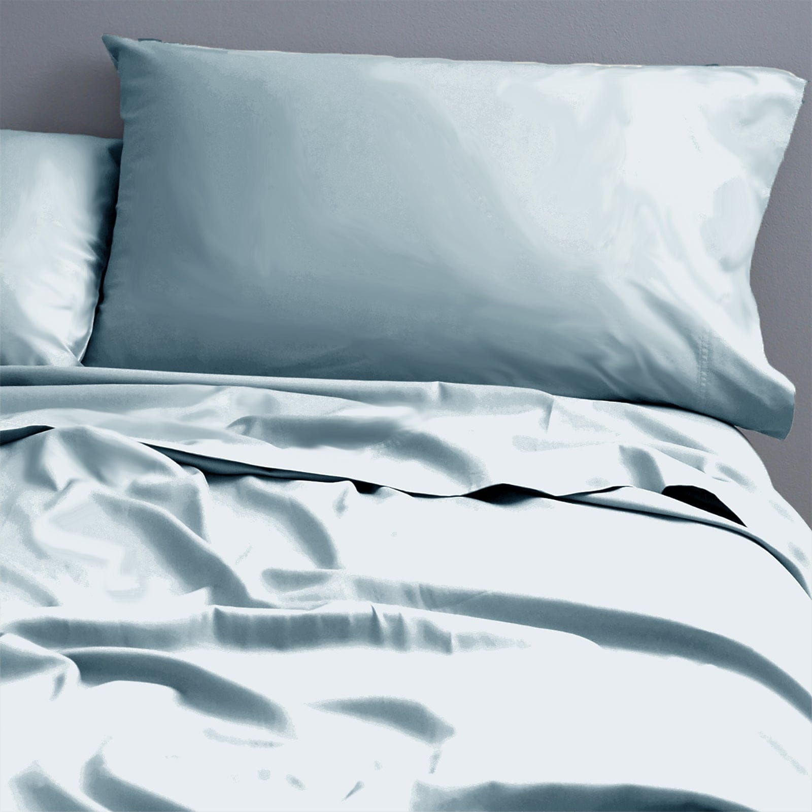 Park Avenue Bed Sheets 500 Thread Count Natural Cotton Sheet Set - Duck Egg