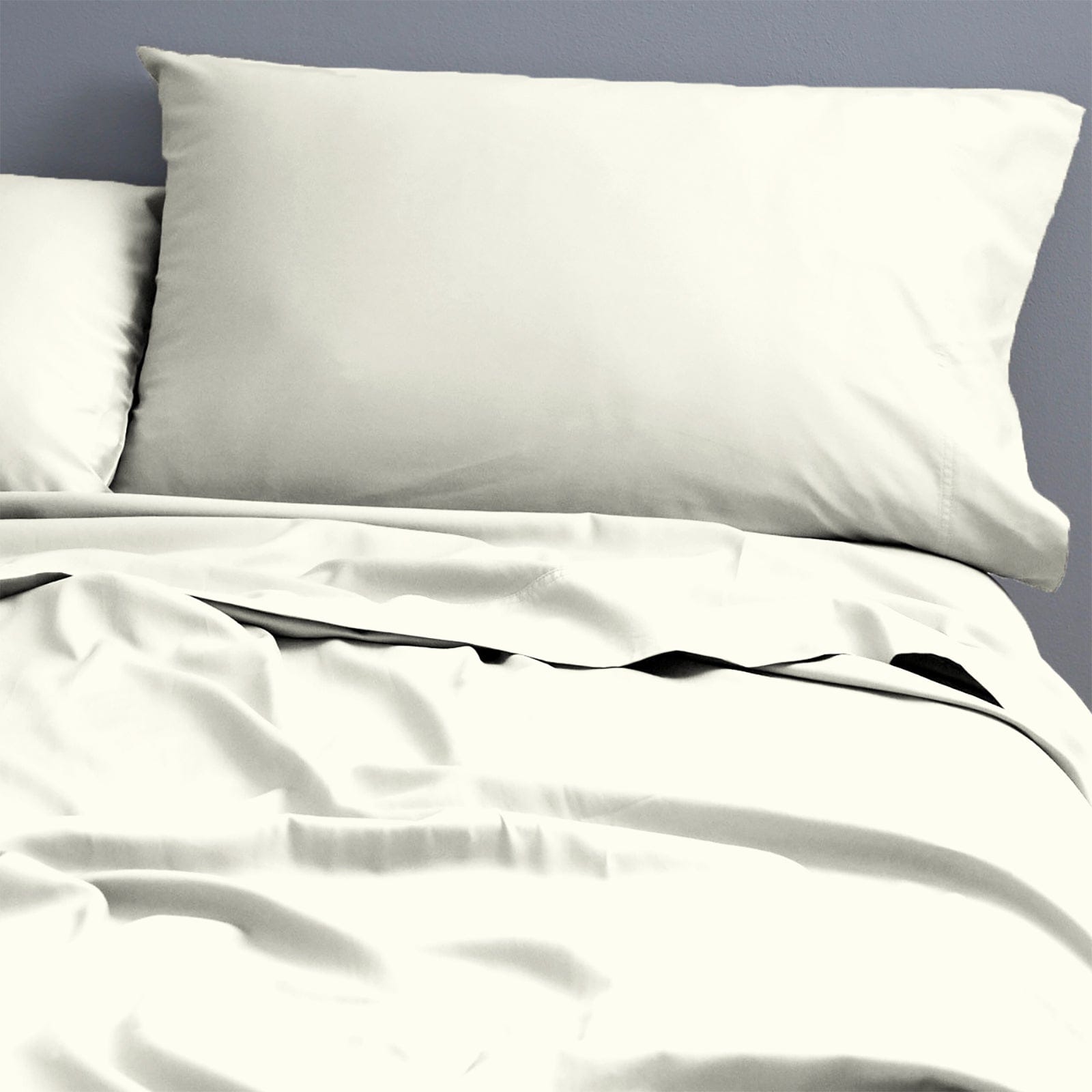 Park Avenue Bed Sheets 500 Thread Count Natural Cotton Sheet Set - Ivory