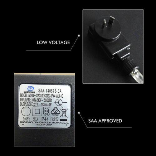 320LED Fairy Lights Net Mesh Curtain Cool White Big Bedding Australia