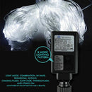 320LED Fairy Lights Net Mesh Curtain Cool White Big Bedding Australia