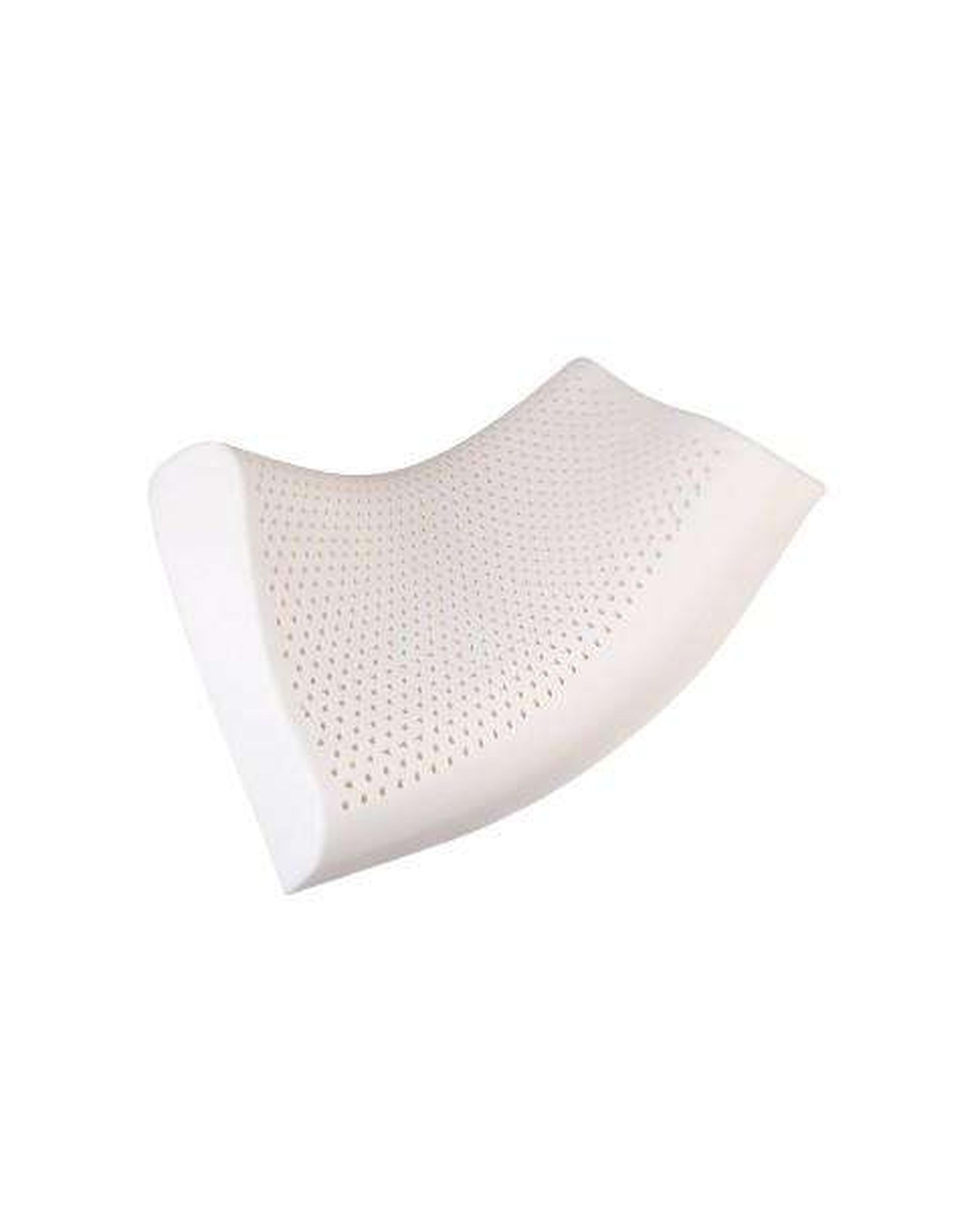 Set of Two Curved Natural Latex Pillow Giselle