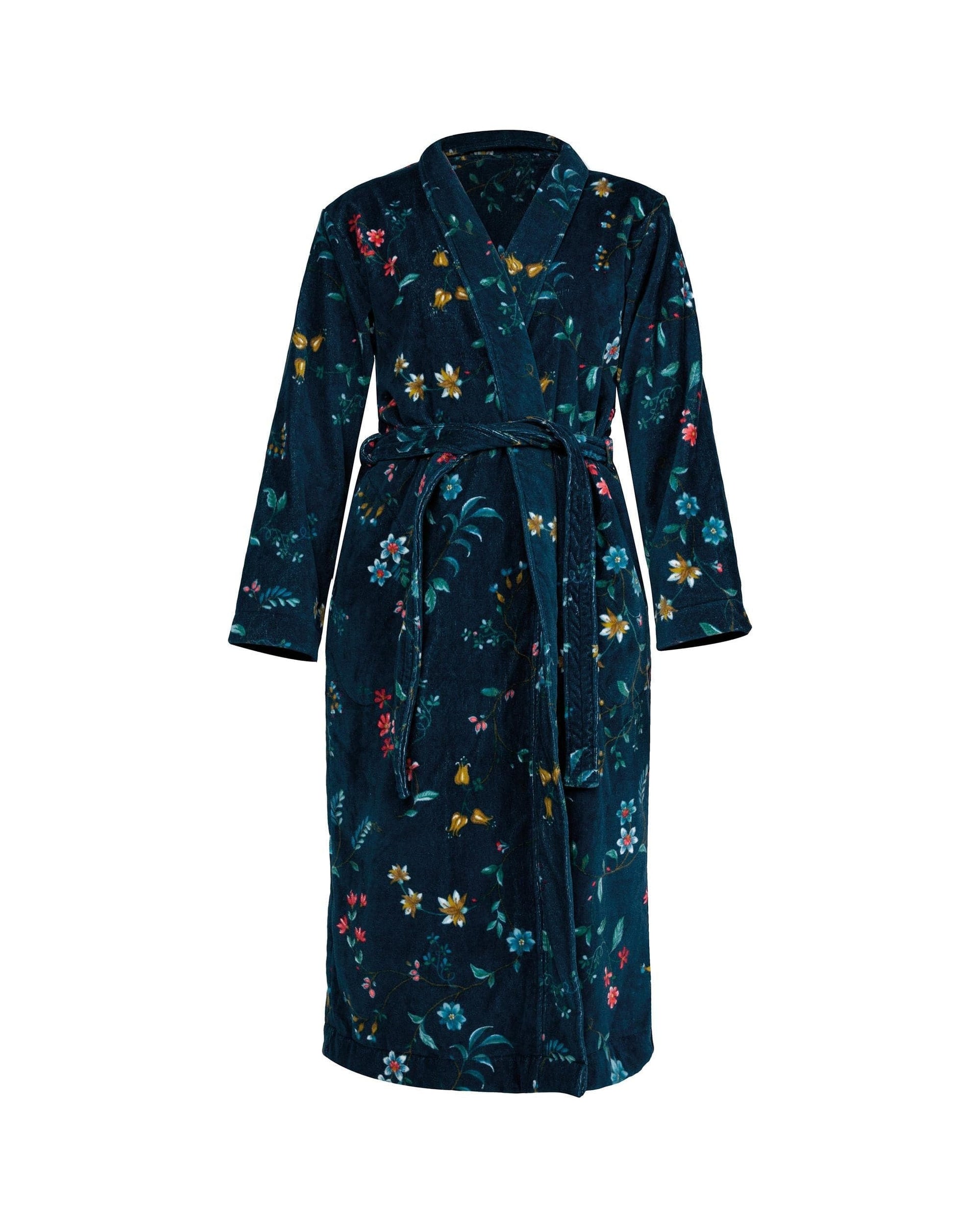 Pip Studio Pajamas Medium / Dark Blue PIP Studio Les Fleurs Blue Bathrobe - 5 Colours