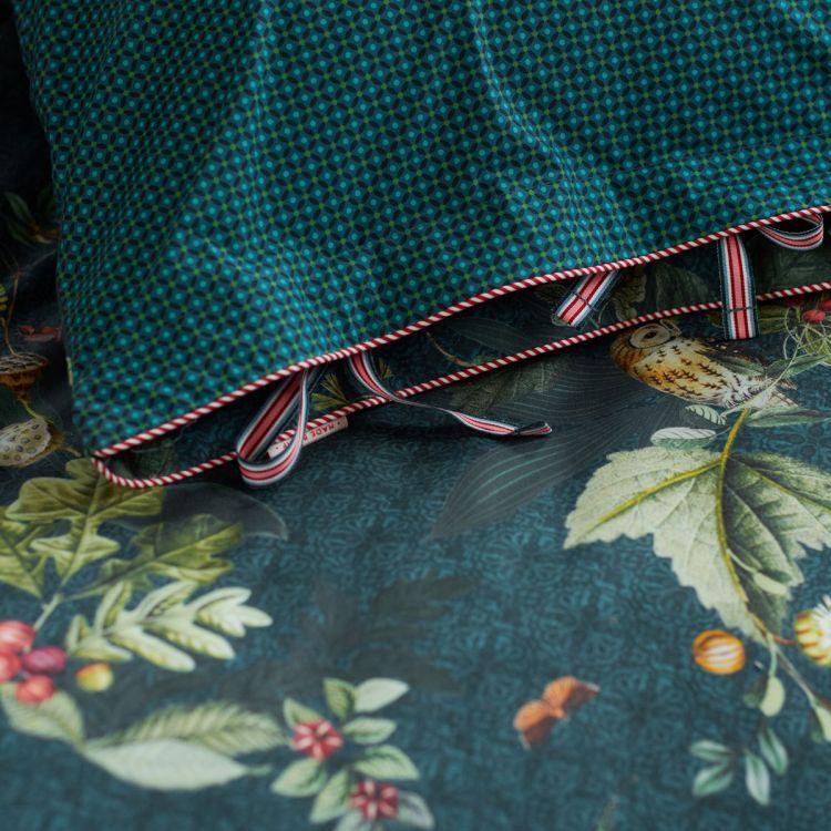 Pip Studio Quilt Cover Pip Studio Fall In Leaf Dark Blue Quilt Cover Set