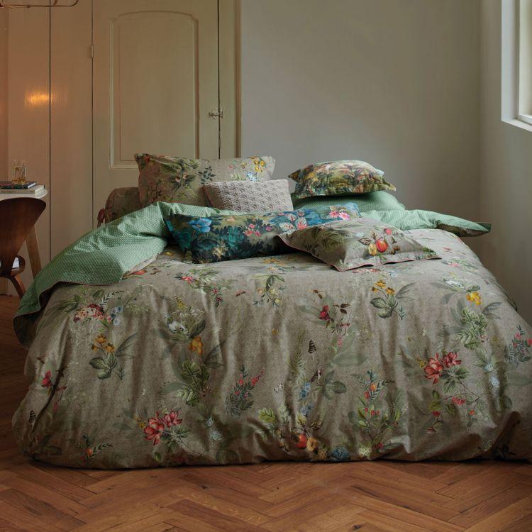 Pip Studio Quilt Cover Pip Studio Fall In Leaf Khaki Quilt Cover Set