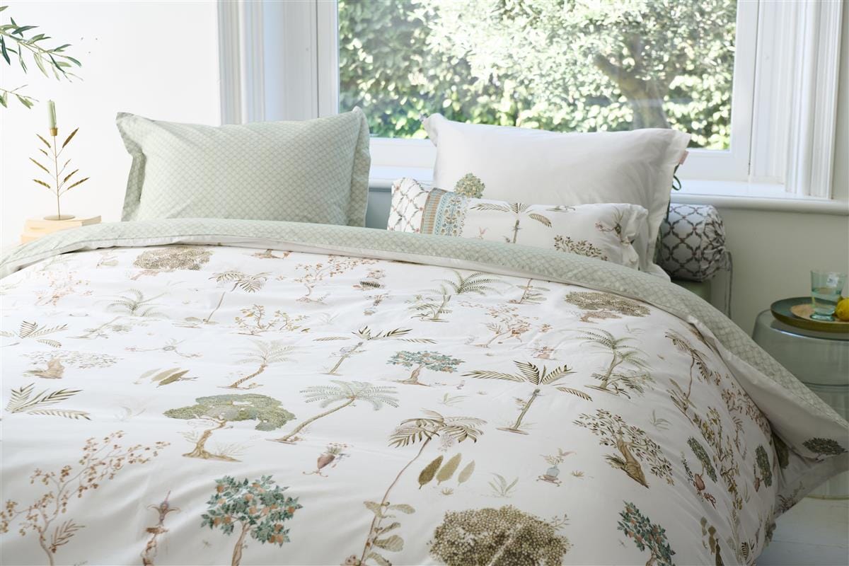 Pip Studio Quilt Cover Pip Studio Giardini di Frutta White Cotton Quilt Cover Set