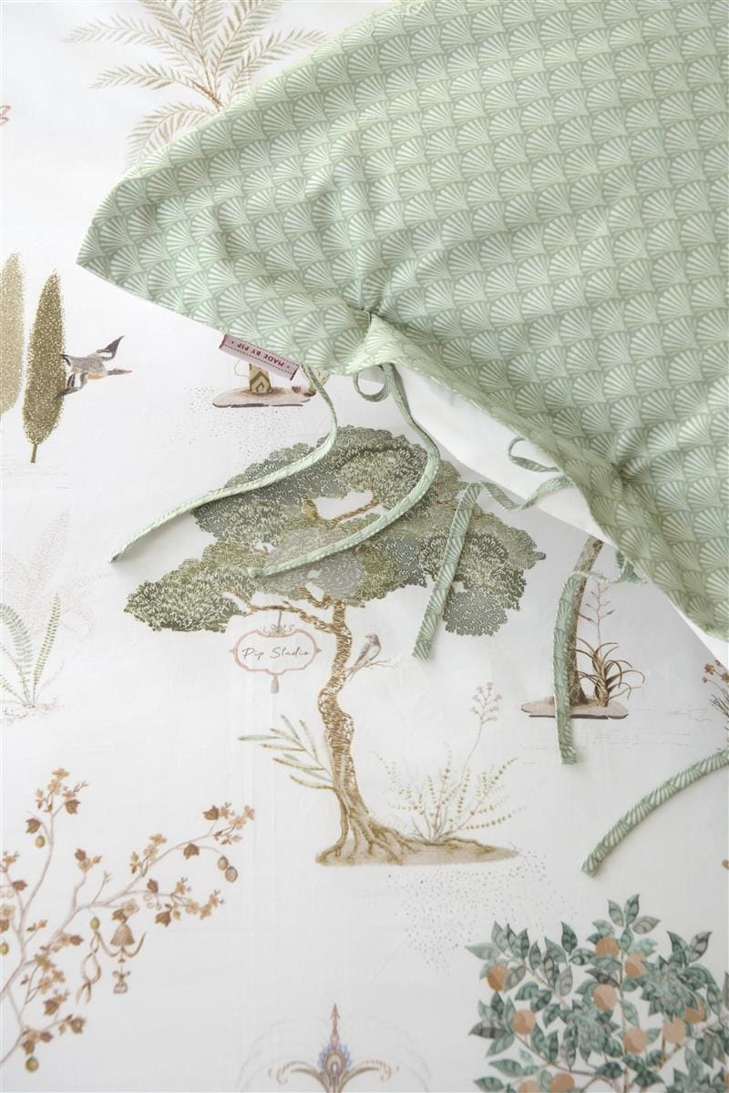 Pip Studio Quilt Cover Pip Studio Giardini di Frutta White Cotton Quilt Cover Set