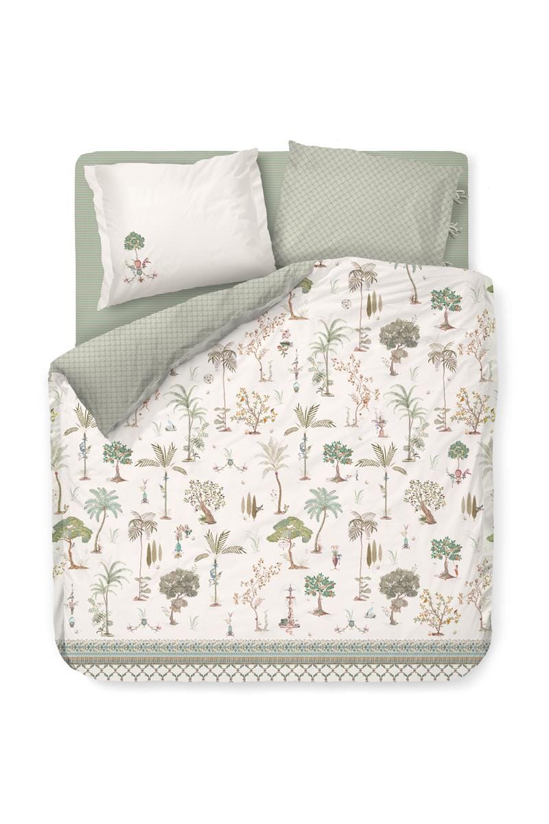 Pip Studio Quilt Cover Pip Studio Giardini di Frutta White Cotton Quilt Cover Set