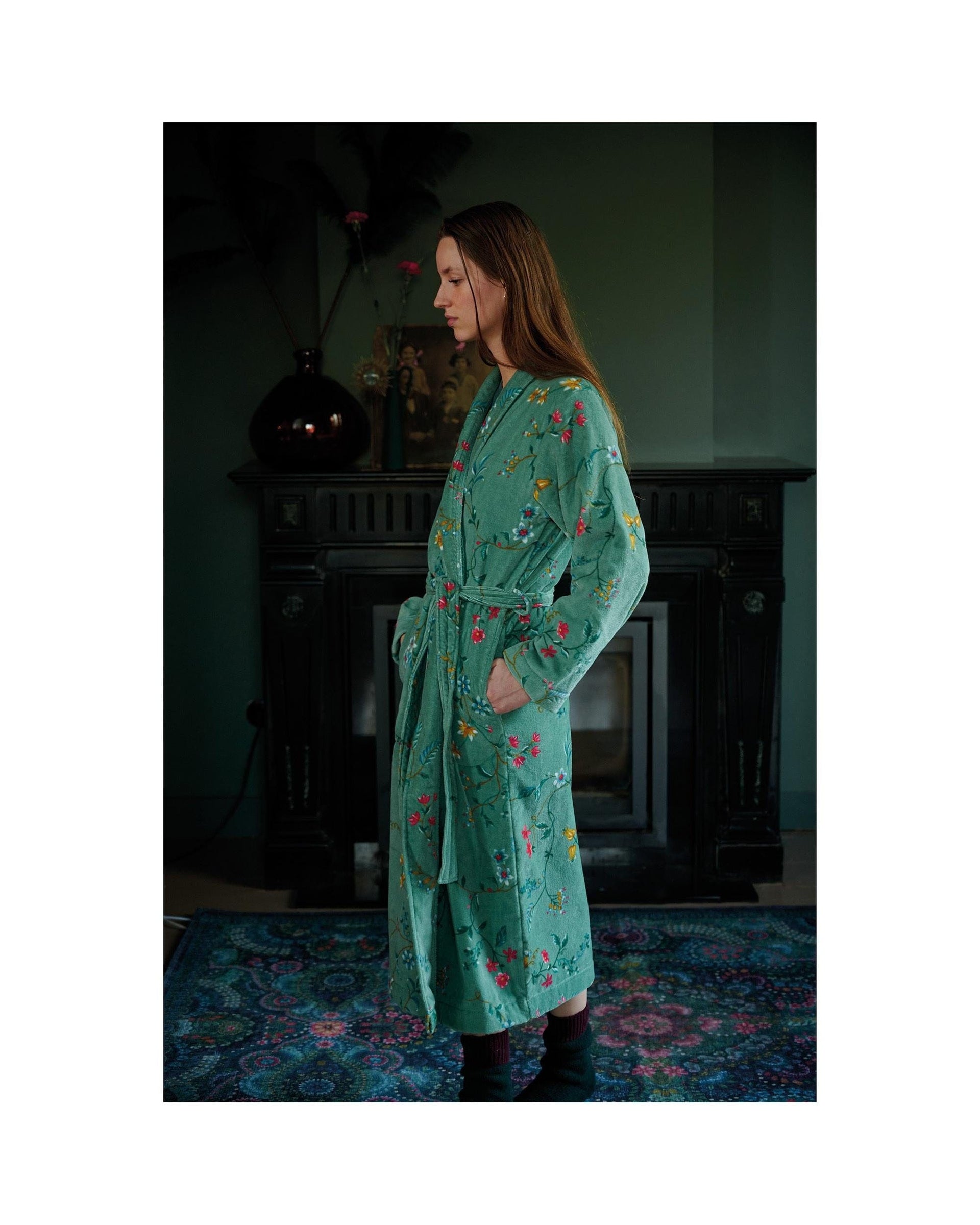 Pip Studio Pajamas PIP Studio Les Fleurs Blue Bathrobe - 5 Colours