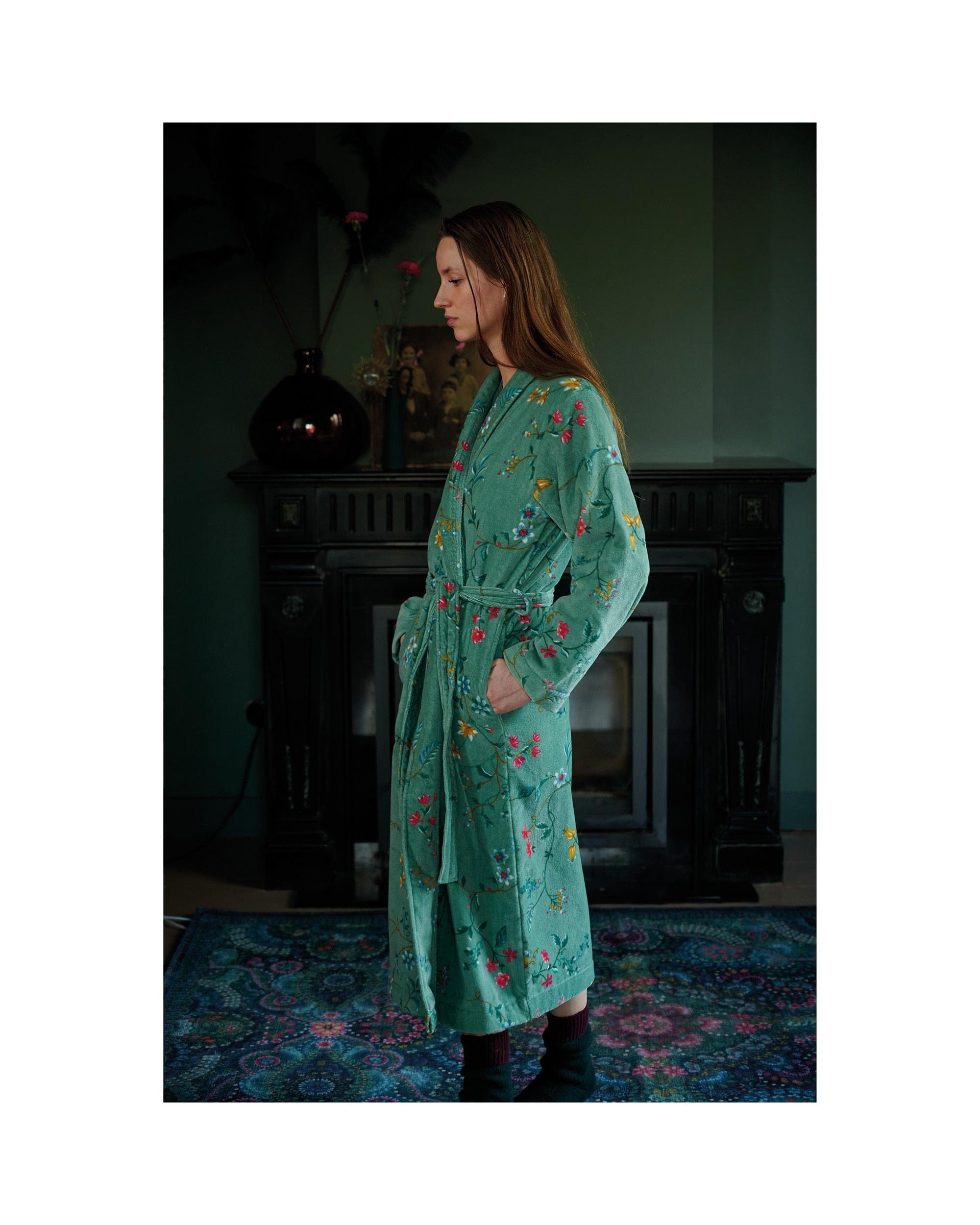 Pip Studio Pajamas PIP Studio Les Fleurs Blue Bathrobe - 5 Colours