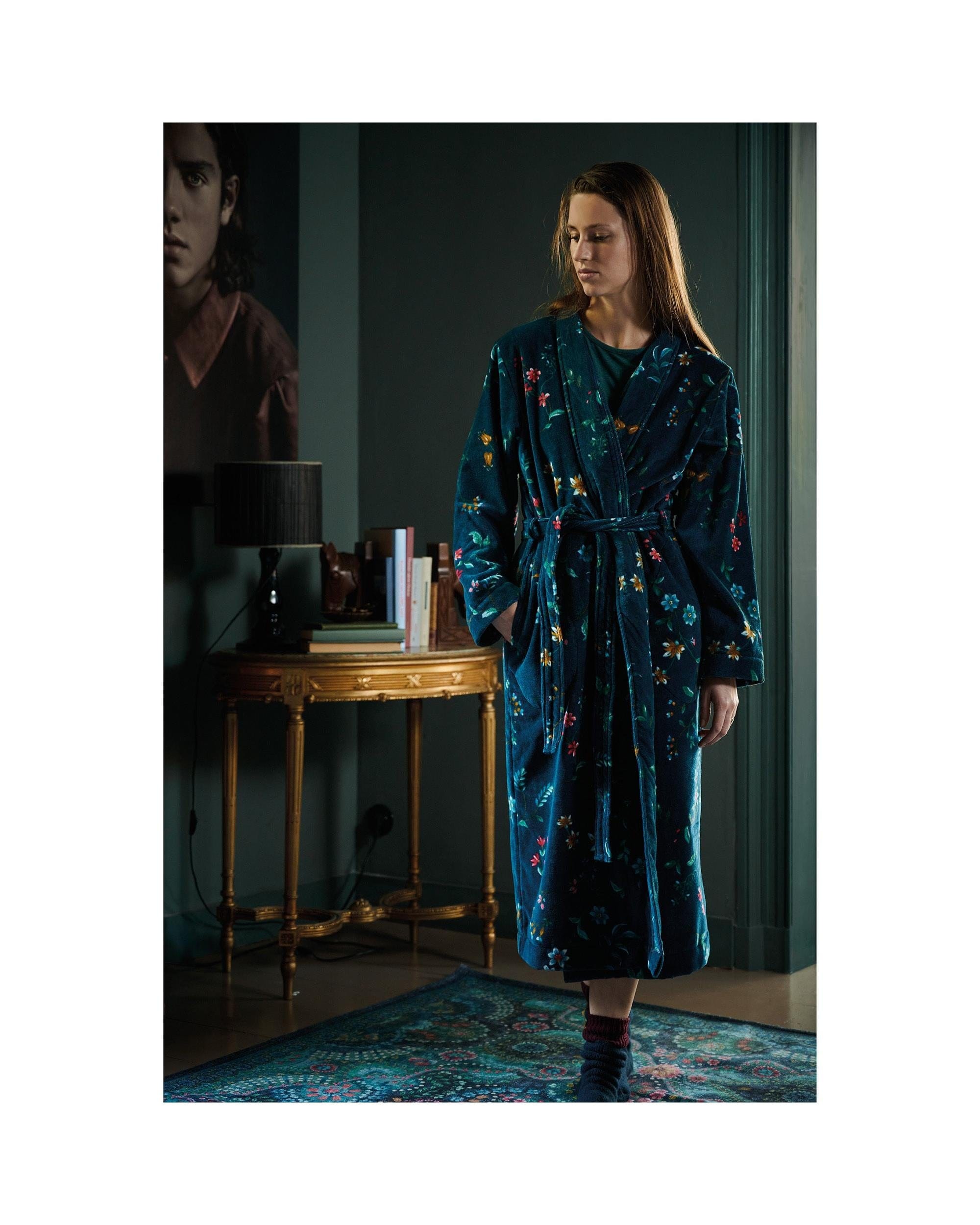 Pip Studio Pajamas PIP Studio Les Fleurs Blue Bathrobe - 5 Colours