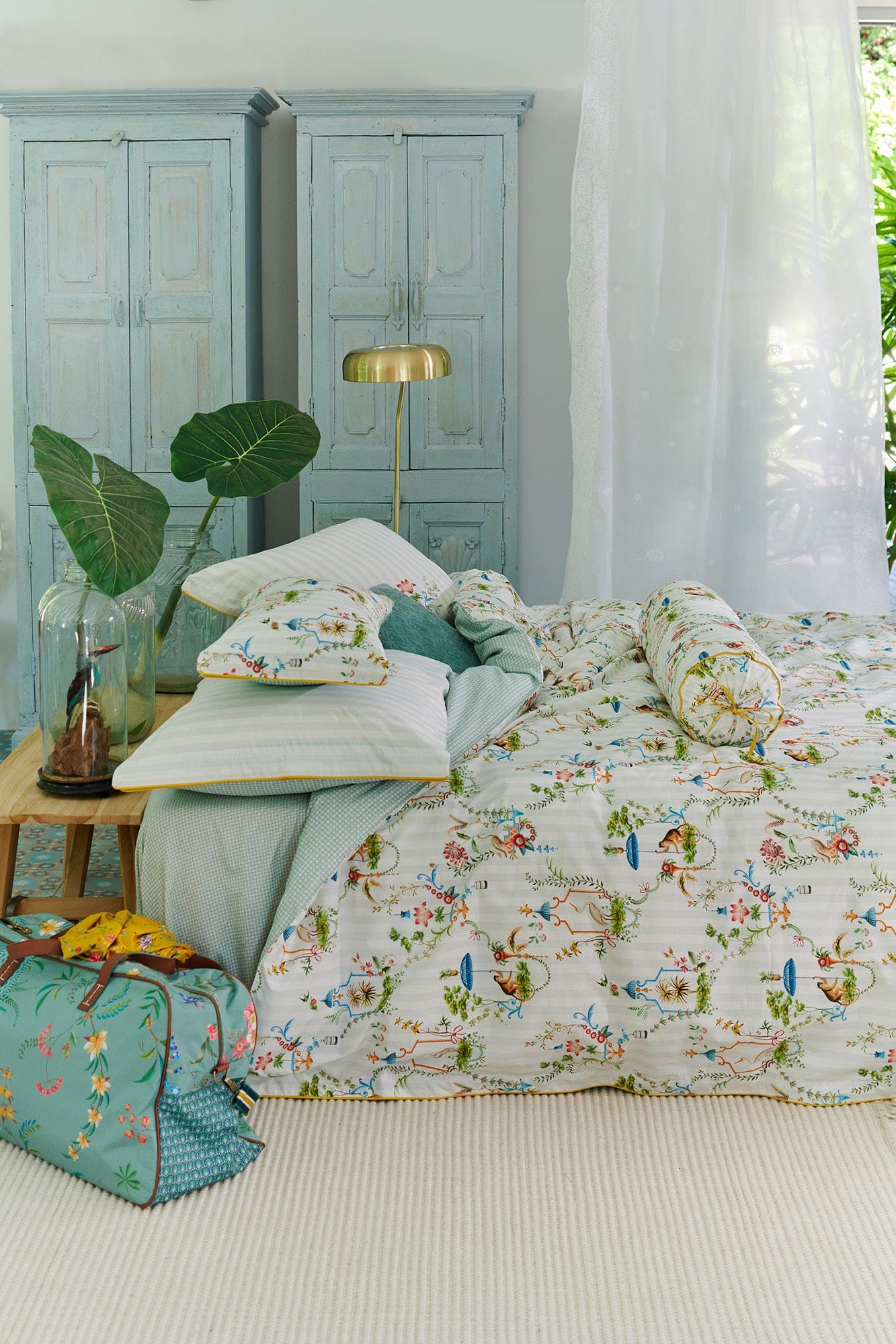 Pip Studio Quilt Cover Pip Studio Singerie White Cotton Quilt Cover Set