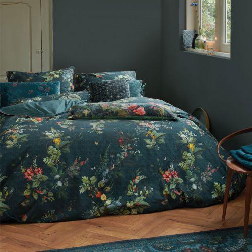 Pip Studio Fall In Leaf Dark Blue Quilt Cover Set Pip Studio