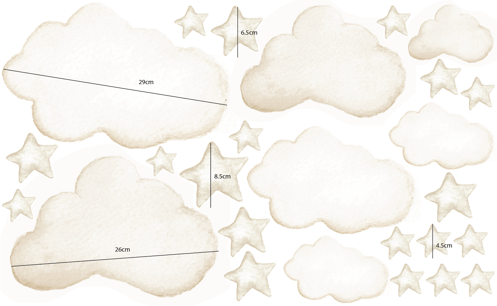 Polka Art Wall Decal Teddy Bear's on the Moon Australian Design Hand Painted Peel & Stick, Removable Wall Decal. Nursery, Kids Playroom, Kids Teens Bedroom
