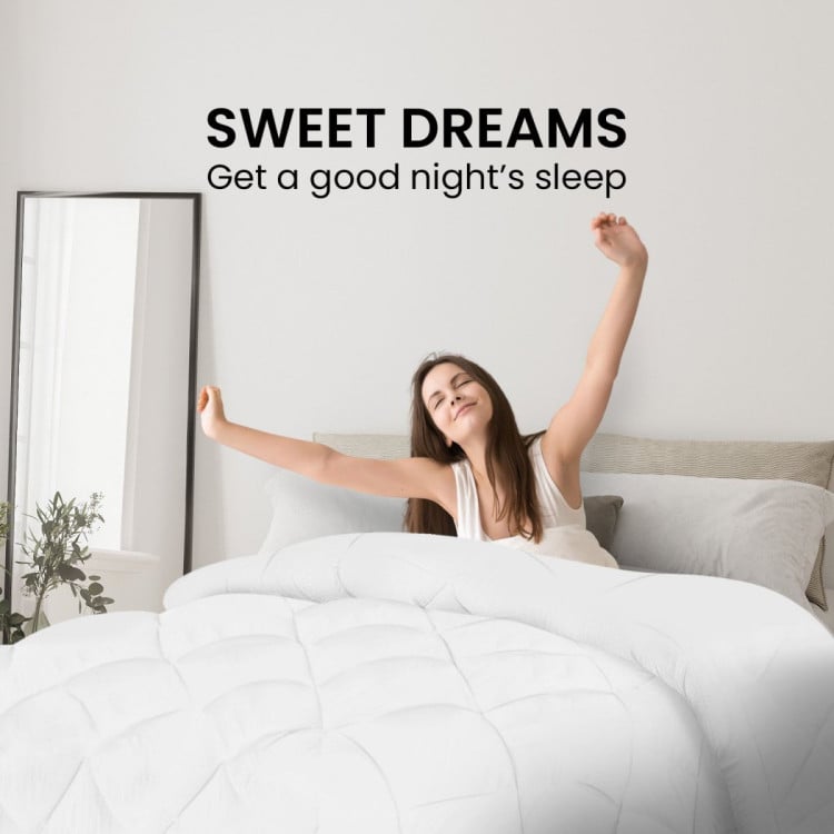 LAURA HILL 500GSM MICROFIBRE BAMBOO QUILT COMFORTER DOONA Laura Hill