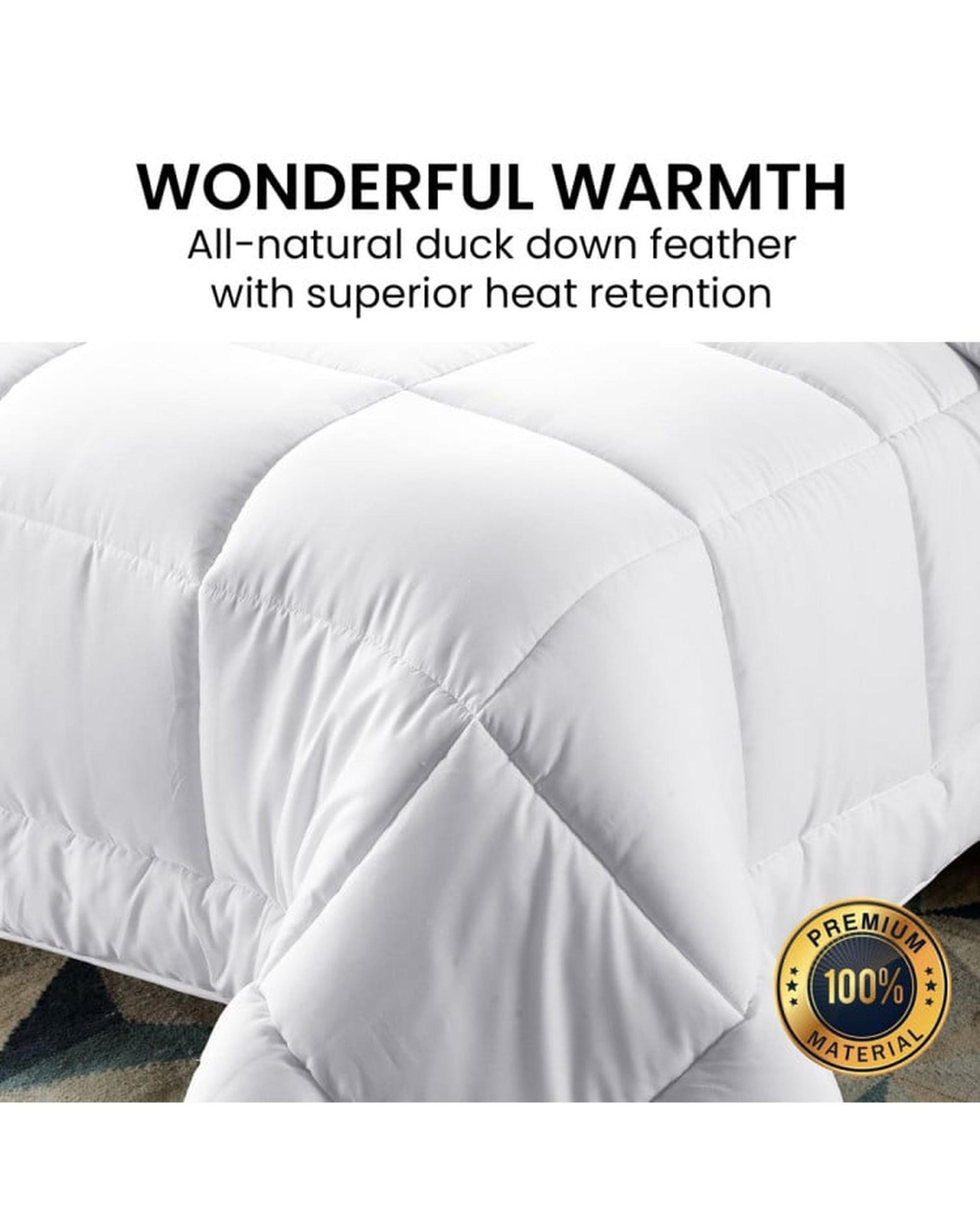 LAURA HILL 500GSM DUCK DOWN FEATHER QUILT DUVET DOONA Laura Hill