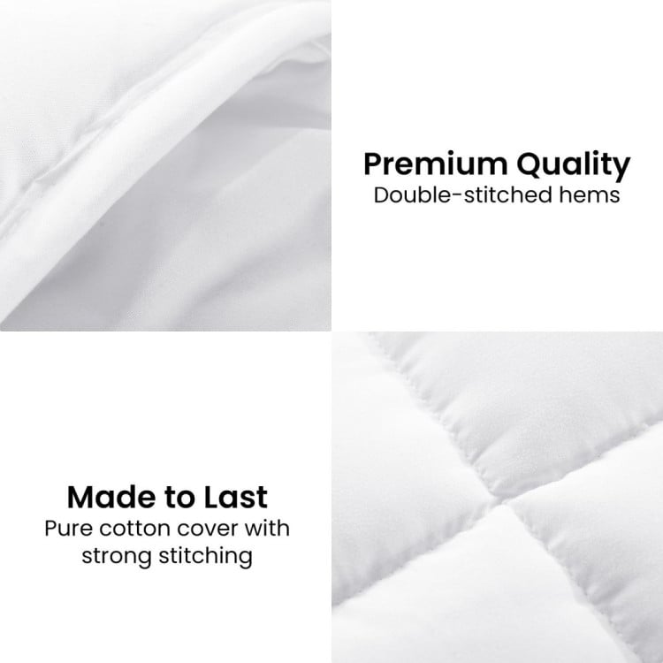 LAURA HILL 500GSM GOOSE DOWN FEATHER COMFORTER DOONA Laura Hill