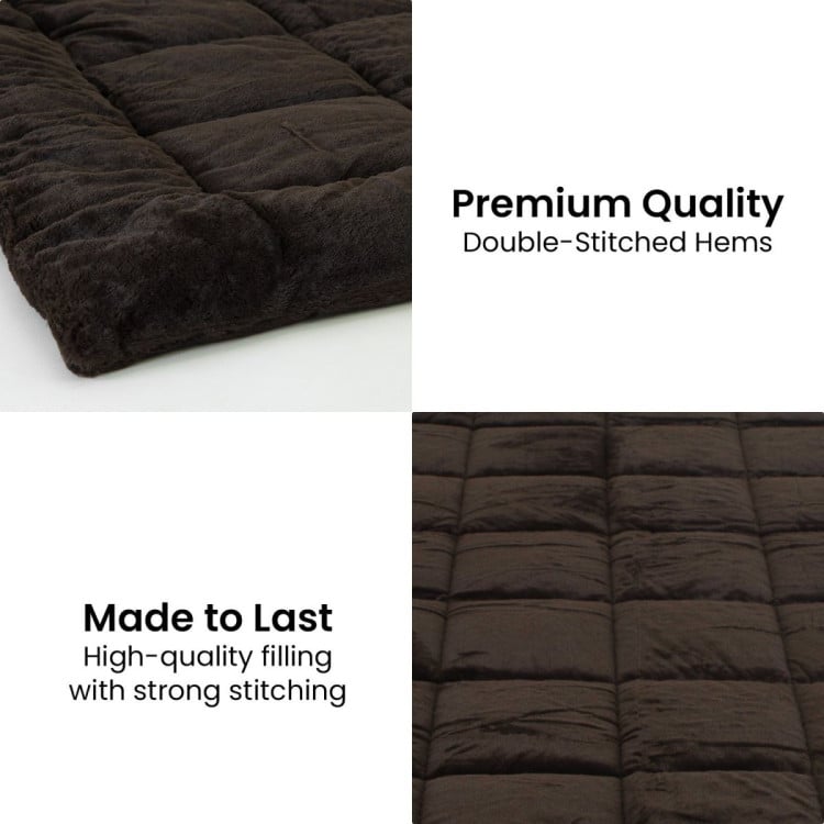 LAURA HILL 800GSM FAUX MINK QUILT COMFORTER DOONA Laura Hill