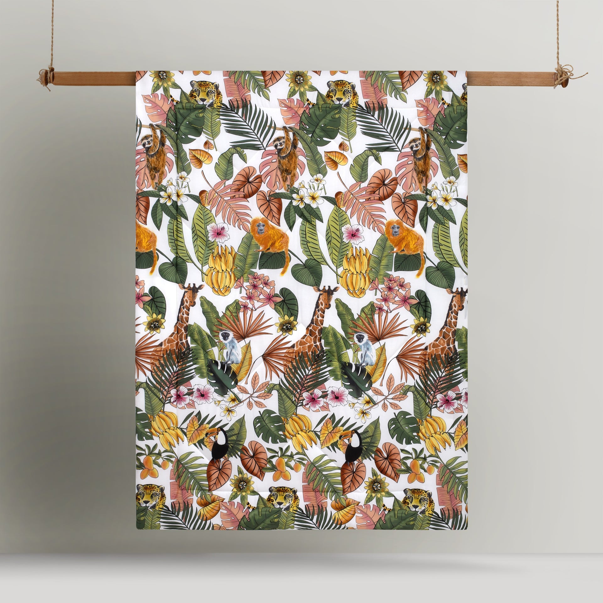 Happy Kids Taronga Cotton Digital Printed Comforter Set - Single Happy Kids Bedding