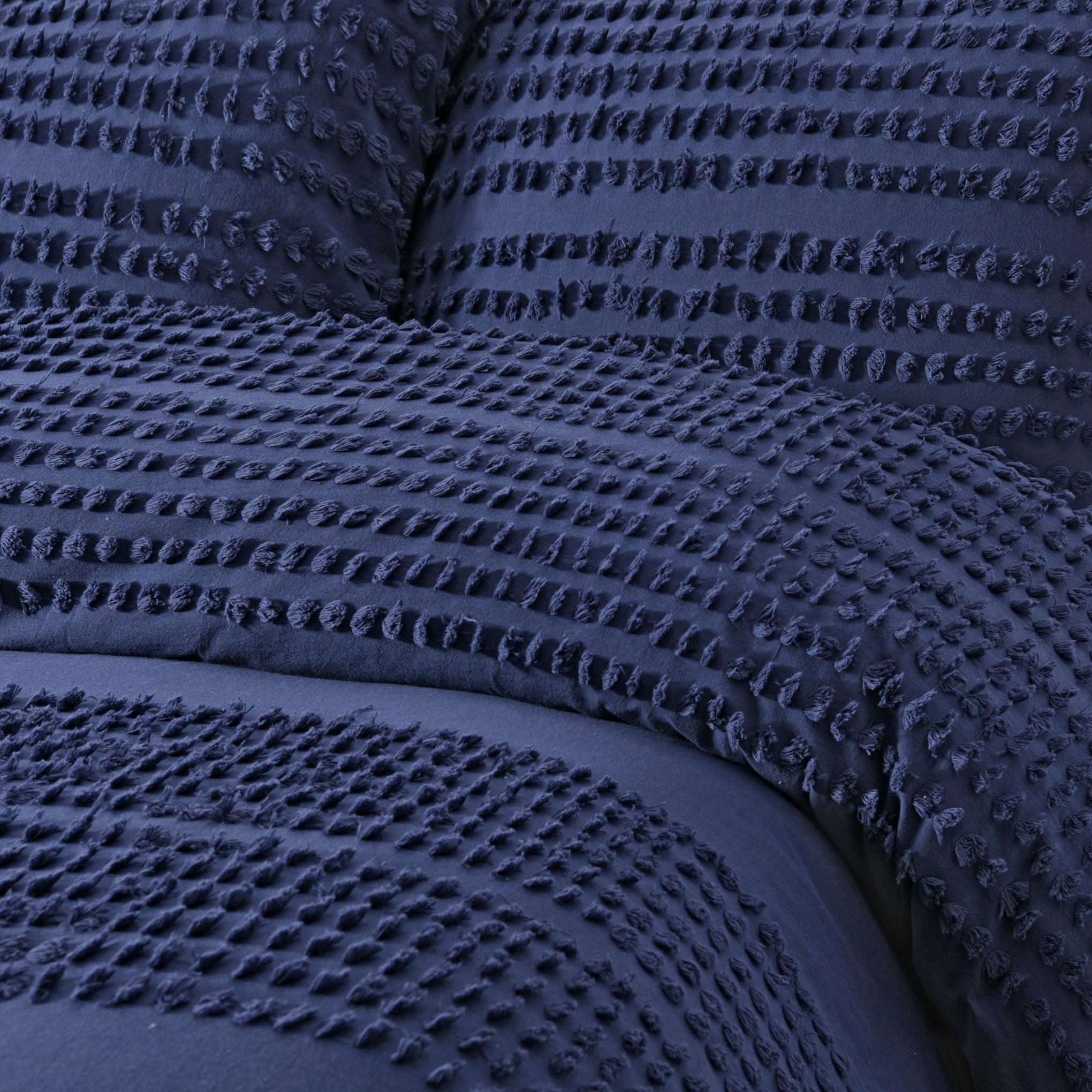 Vintage Design DENIM Betty Cotton Quilt Cover Set Vintage Design