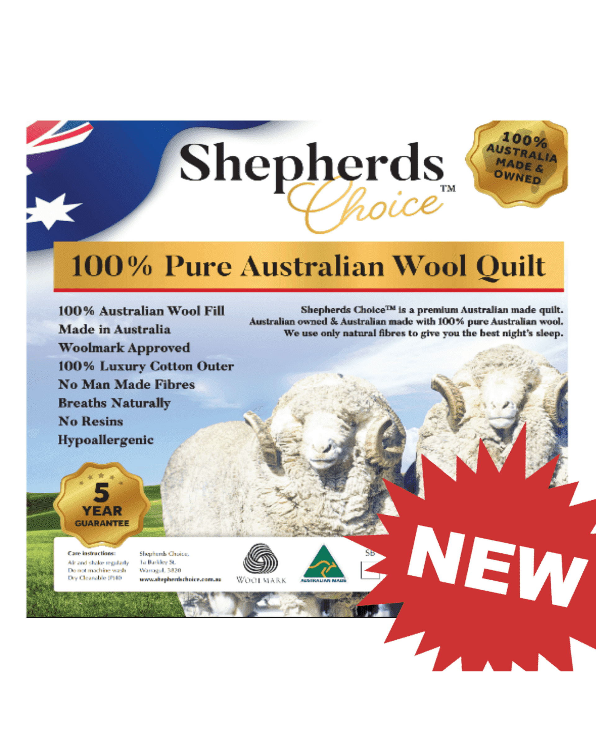 Shepards Choice Winter Quilt Shepards Choice