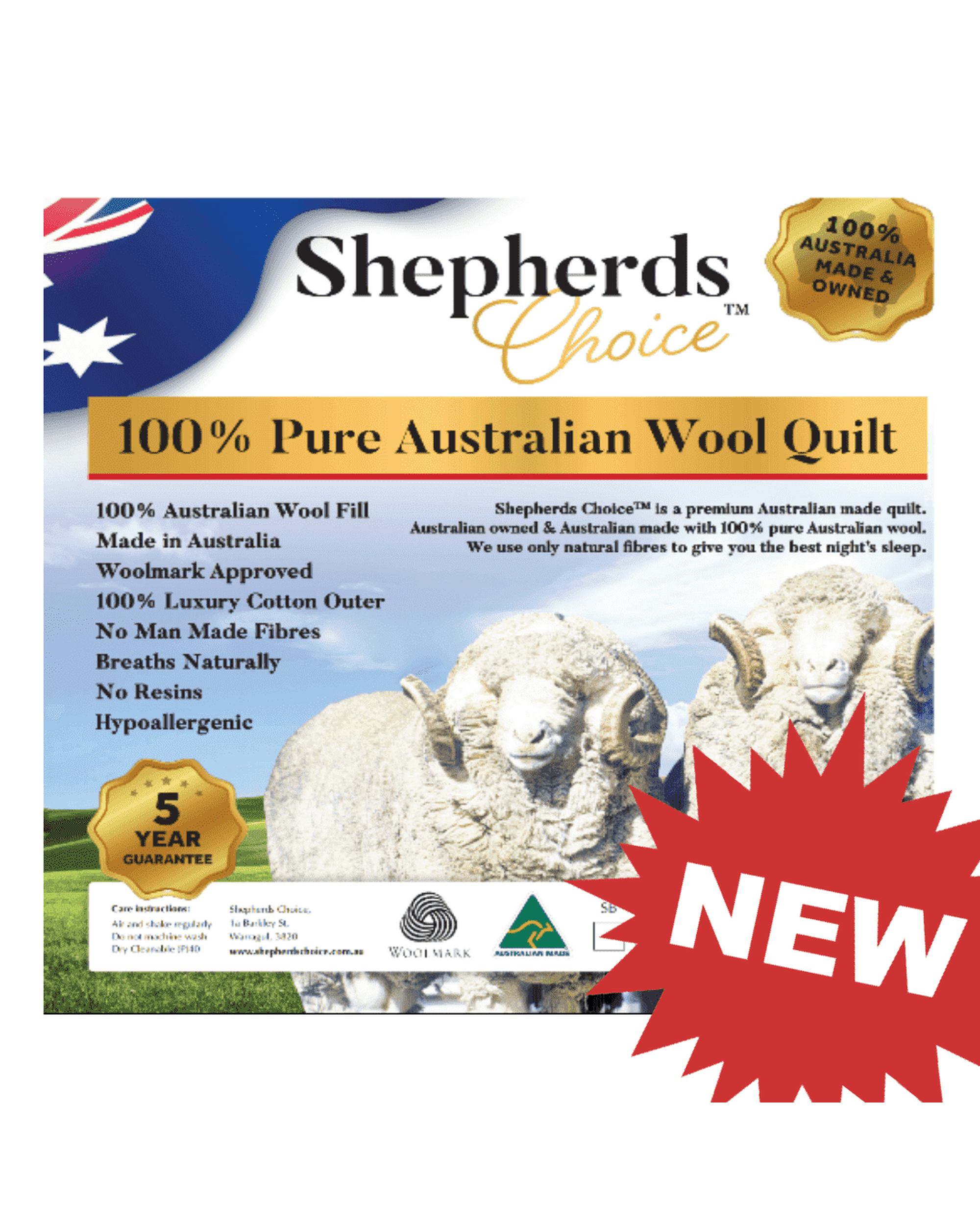 Shepards Choice Winter Quilt Shepards Choice