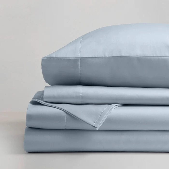 Renee Taylor Bed Sheets 1500 Thread Count Premium Cotton Blend Sheet sets - Duck Egg