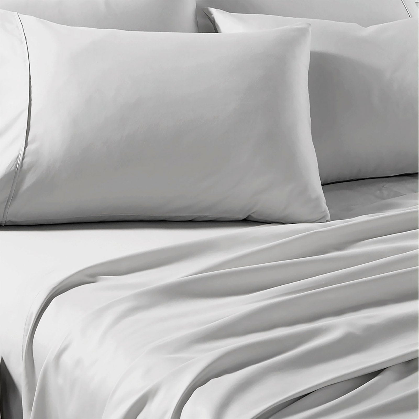 Renee Taylor Bed Sheets 1500 Thread Count Premium Cotton Blend Sheet sets - Grey