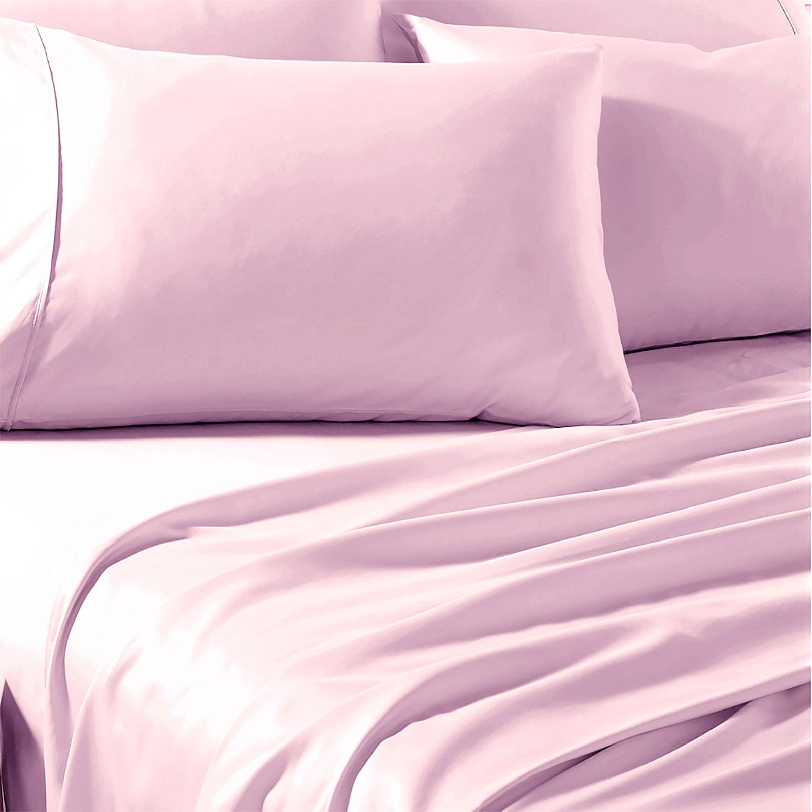 Renee Taylor Bed Sheets 1500 Thread Count Premium Cotton Blend Sheet sets - Lilac