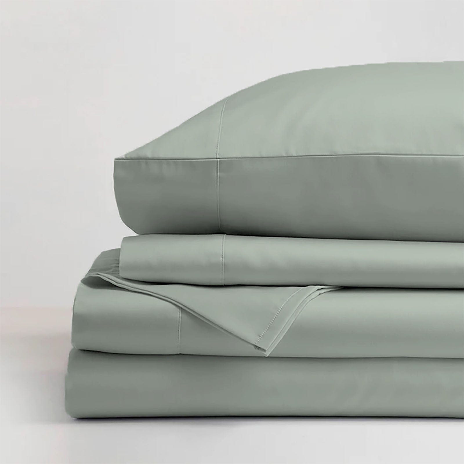 Renee Taylor Bed Sheets 1500 Thread Count Premium Cotton Blend Sheet sets - Sage